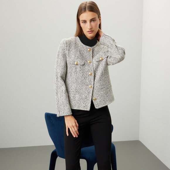 Tweed Grey Jacket - Picture 1 of 4